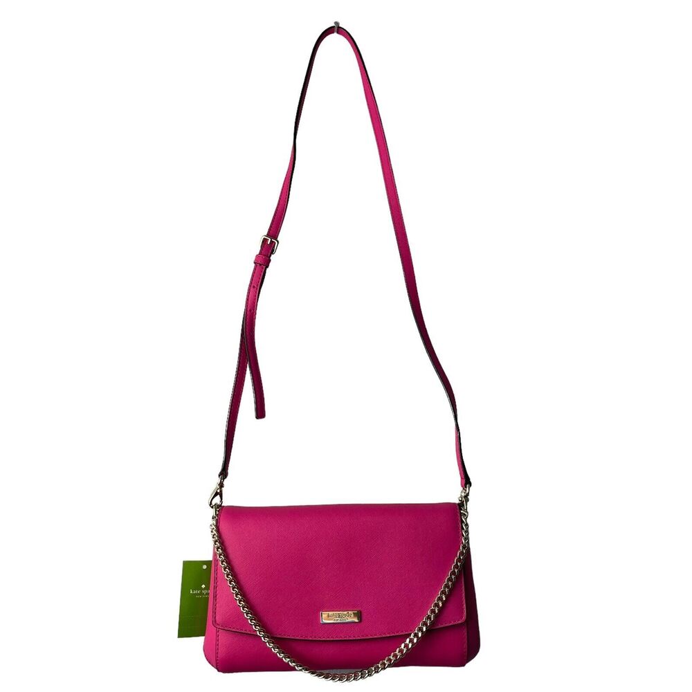 Kate Spade Crossbody Greer Laurel Way Shoulder Bag WKRU4092 Pink Radish